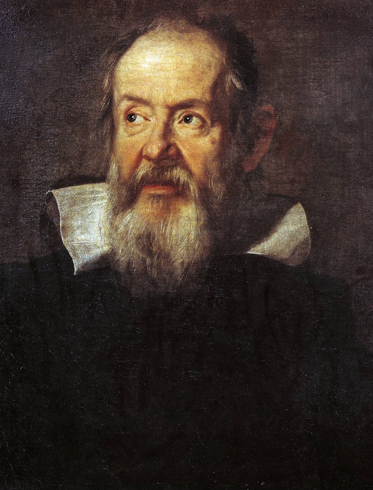 Portrait of Galileo Galilei...