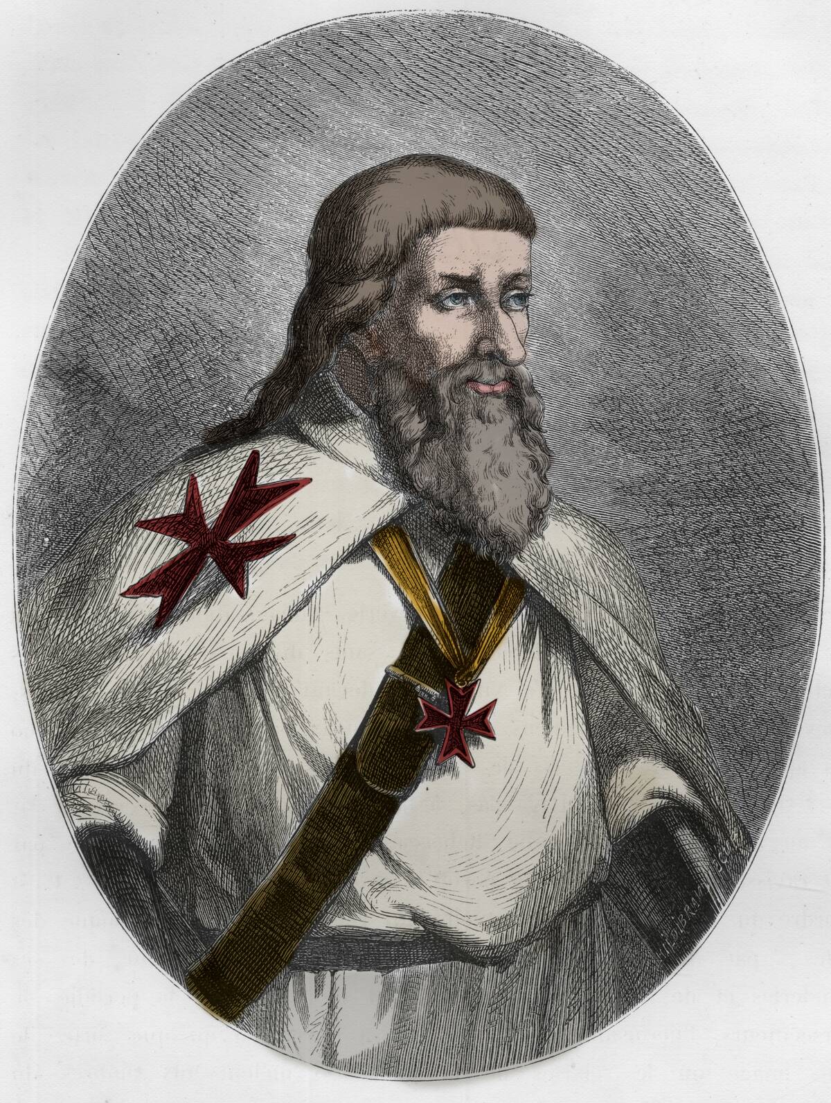 Portrait of James of Molay