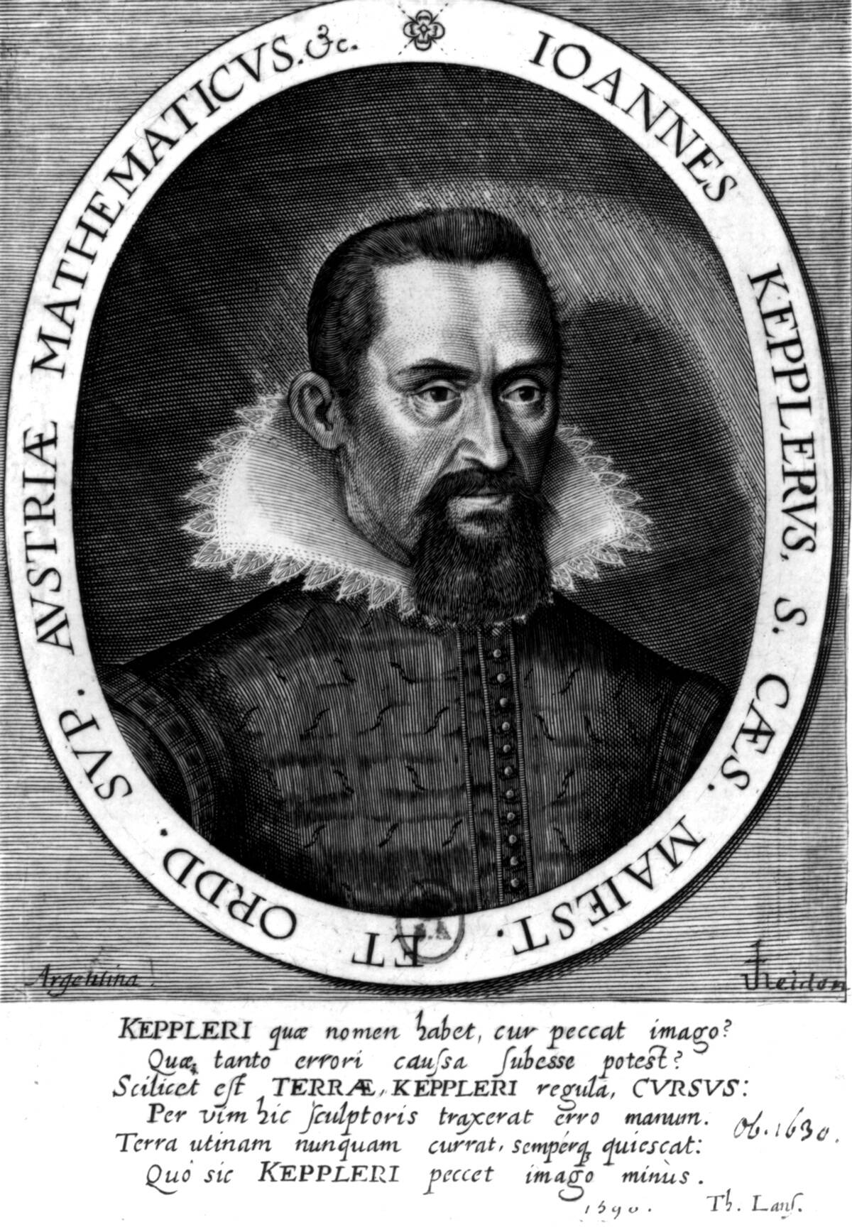 Portrait of Johann Kepler