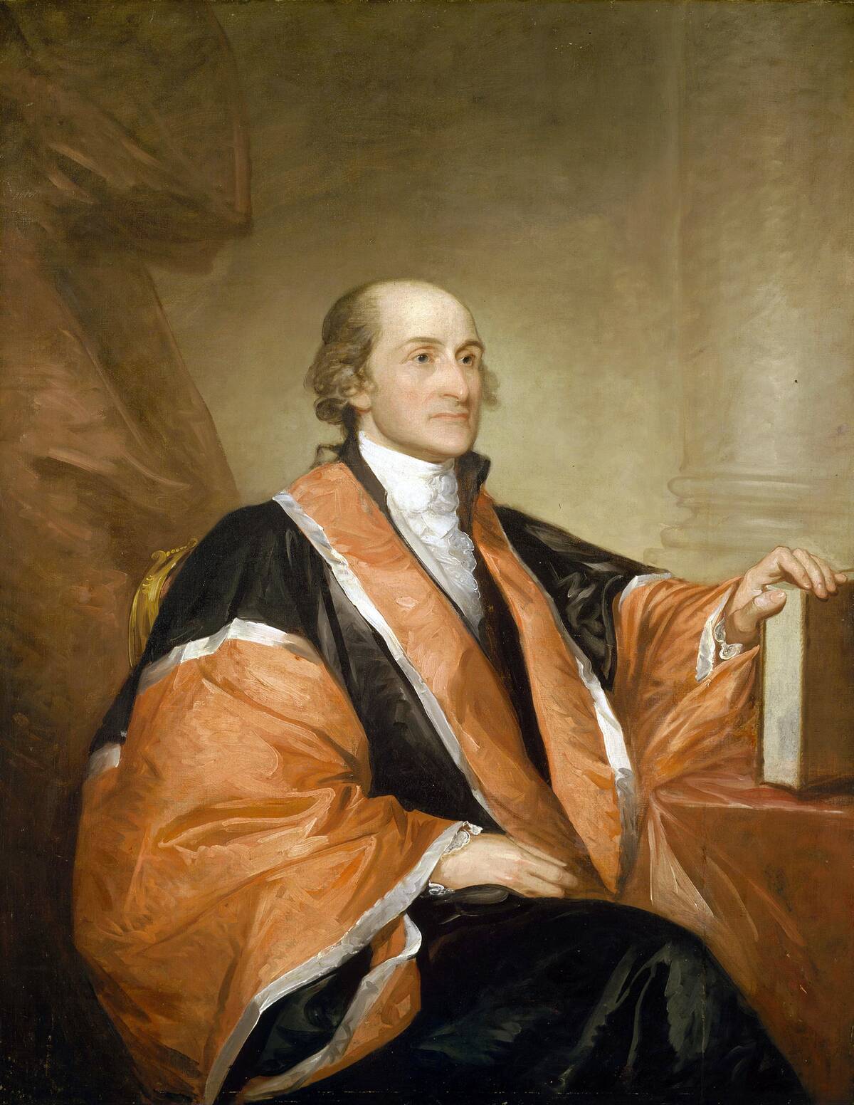 Portrait of John Jay by Gilbert Stuart