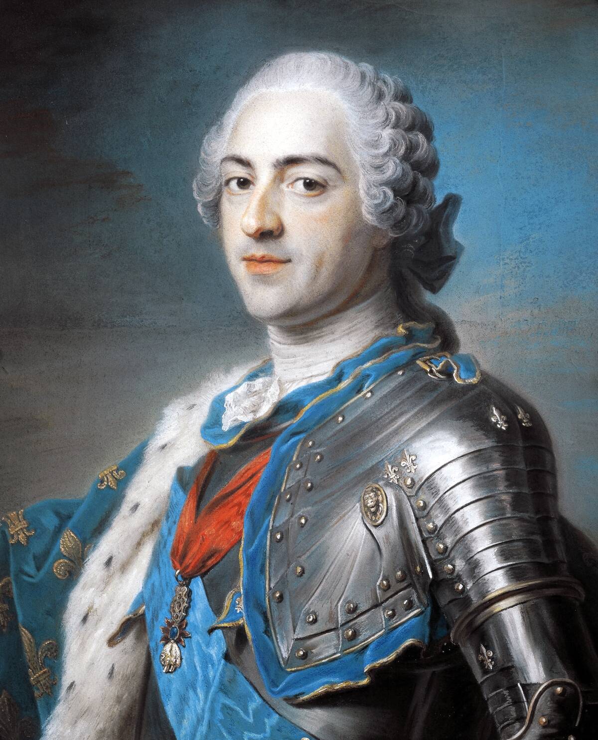 Portrait of Louis XV of France...