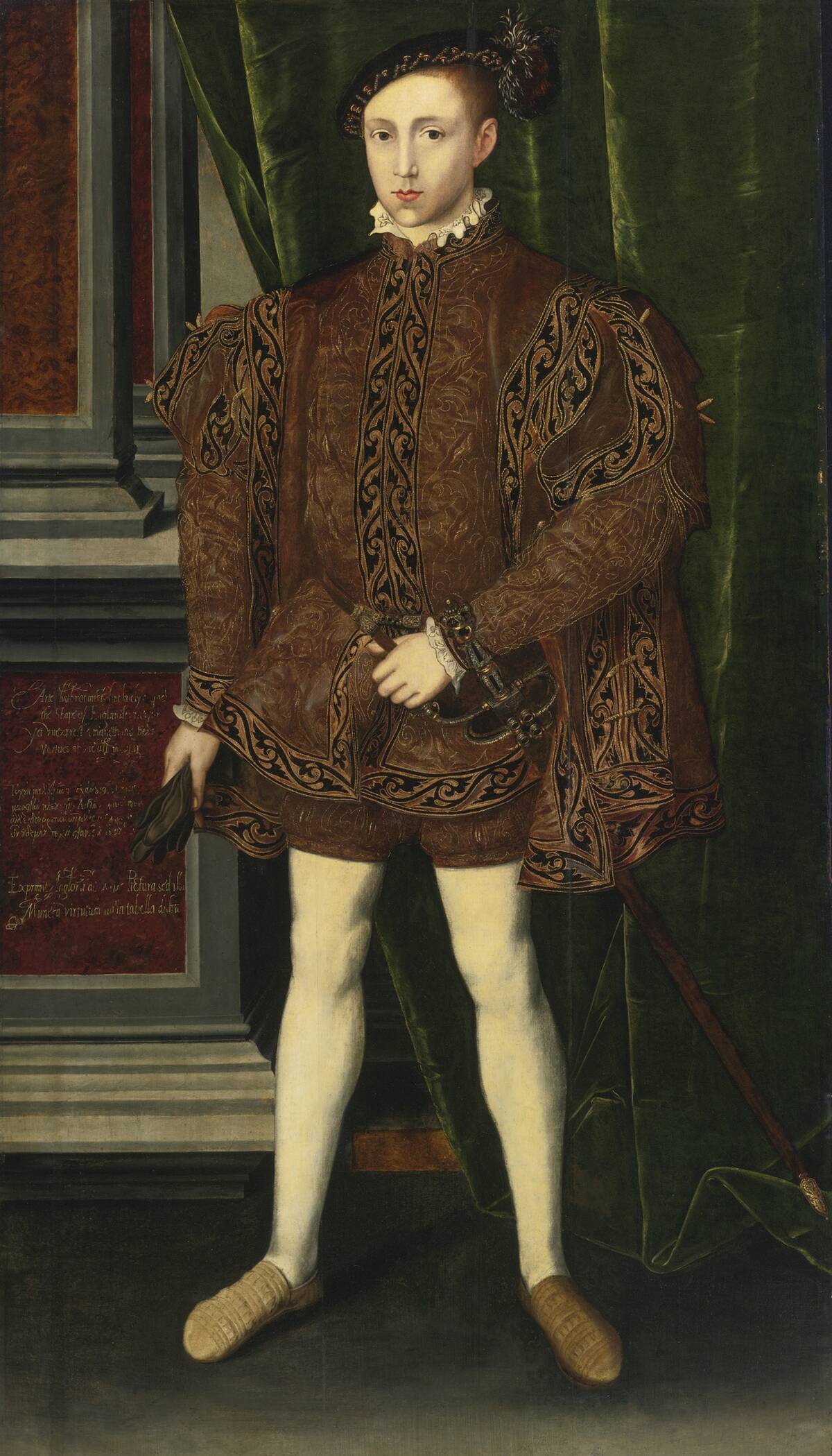 Portrait Of The King Edward VI Of England