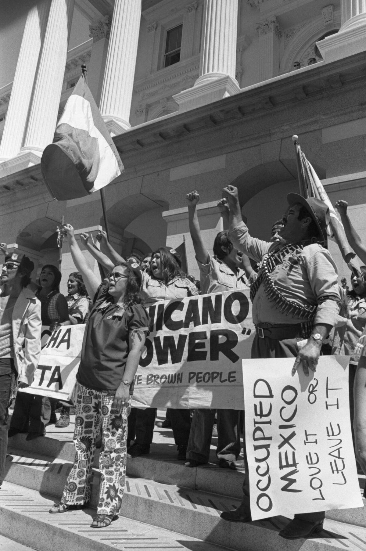 Protest Against Chicano Discrimination