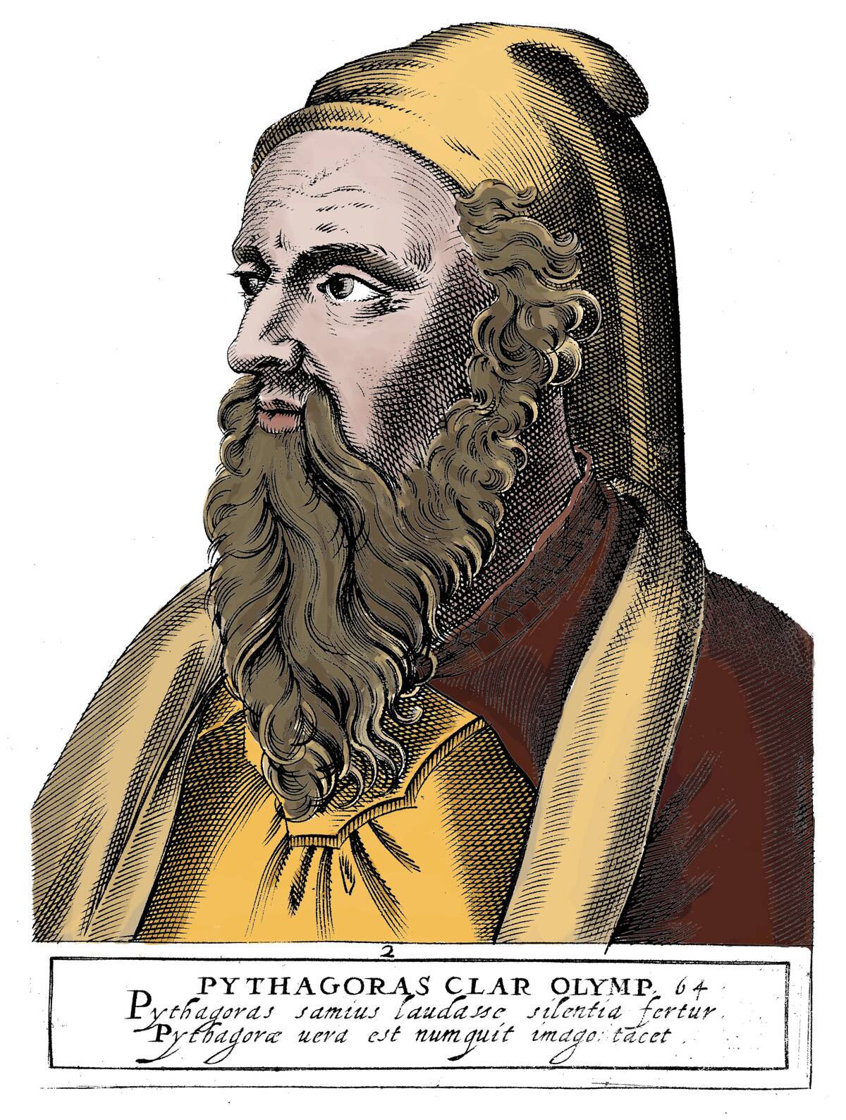 Pythagoras (c560 - 480 BC), Greek philosopher and scientist.