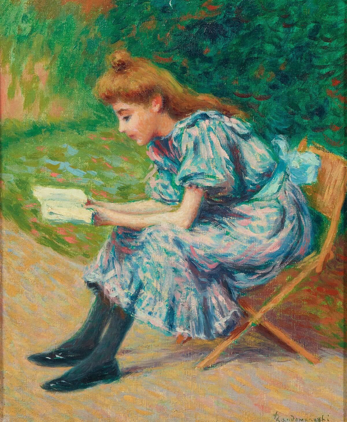 Reading Young Woman