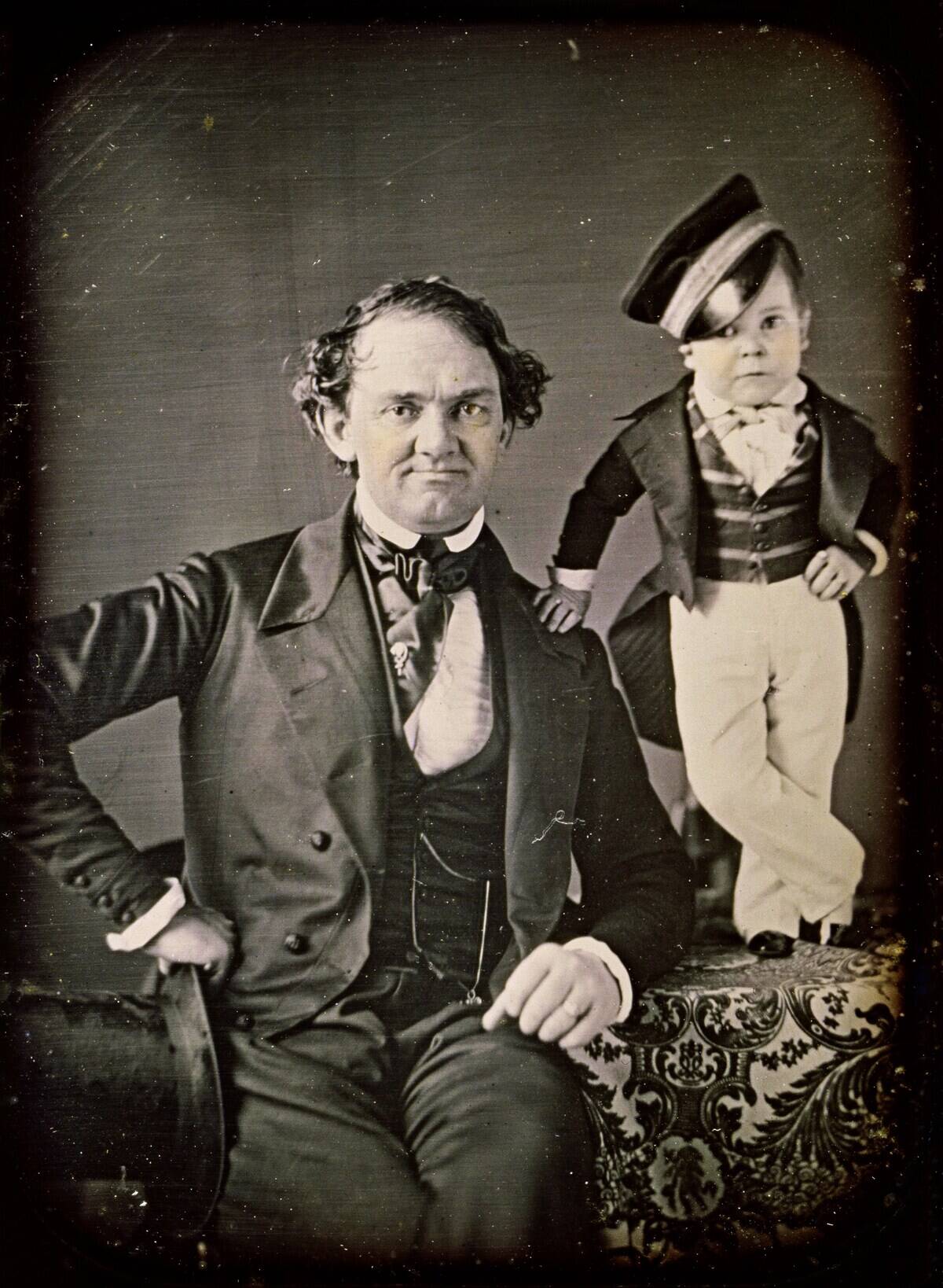 Samuel Root or Marcus Aurelius Root general tom thumb.