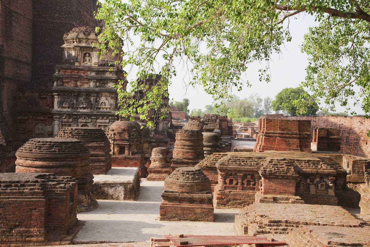 Sariputra Stupa (Temple Site No.3), Nalanda Mahavihara, Bihar, India