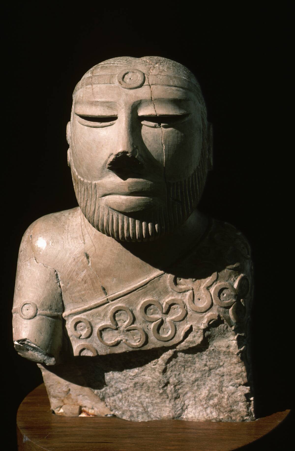 Sculpture of King-Priest from Moenjodaro