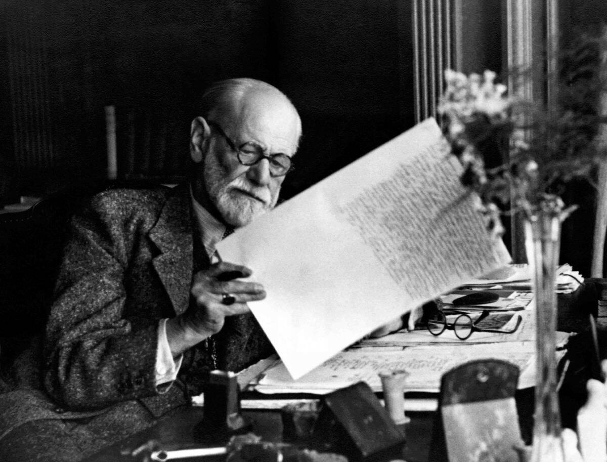 Sigmund Freud.