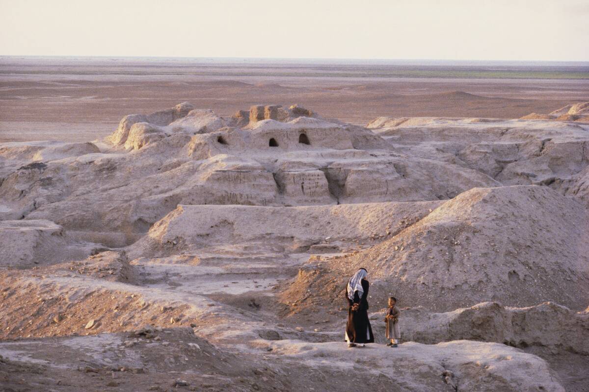 Sumerian Ruins of Uruk