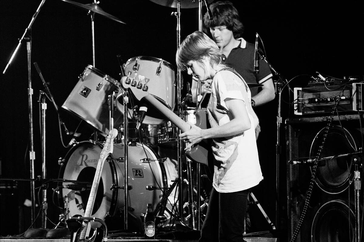 Talking Heads Perform At The Calderone Theater