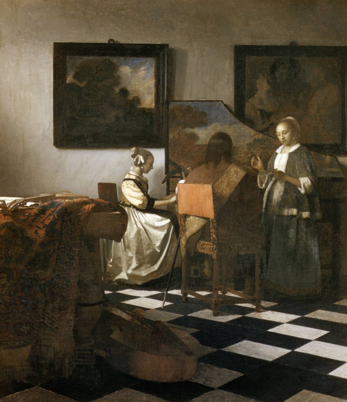 The Concert by Jan Vermeer