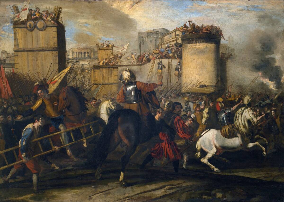 The Crusaders Capture Jerusalem