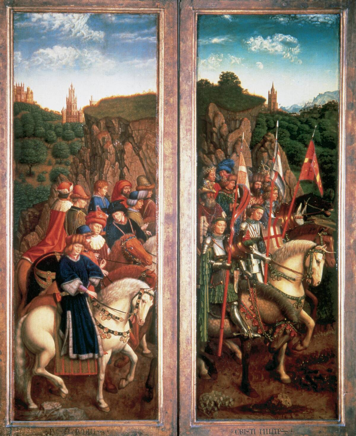 The Ghent Altarpiece.