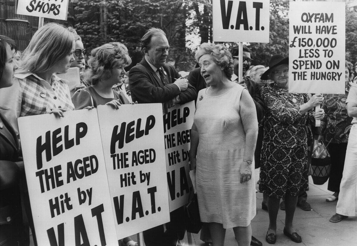 VAT Protestors