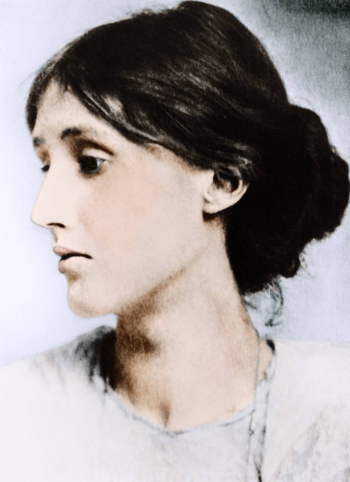 Virginia Woolf, English novelist, essayist and critic, early 20th century.