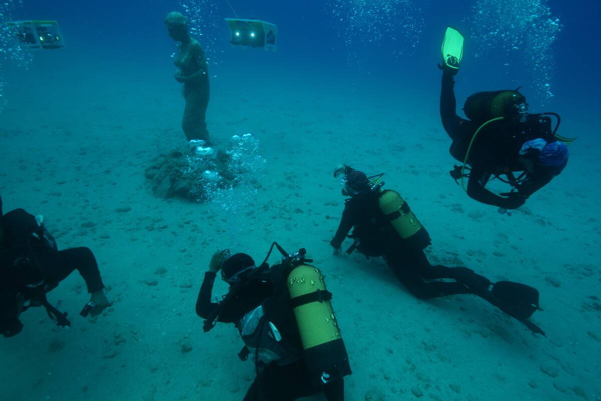 Archaeologists observed underwater cultural riches in Antalya