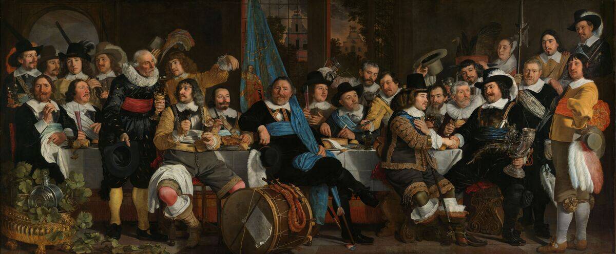 Banquet At The Crossbowmen’S Guild In Celebration Of The Treaty Of Münster