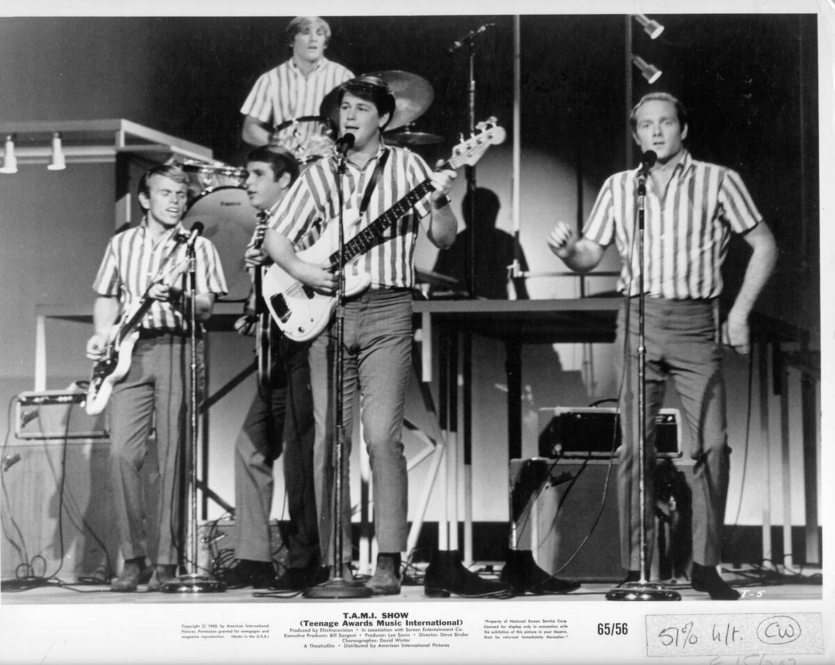 Beach Boys At The TAMI Show