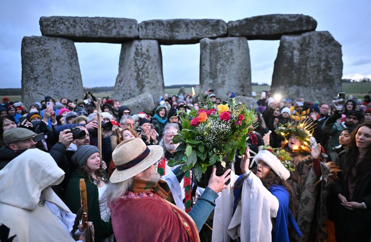 BRITAIN-SOLSTICE