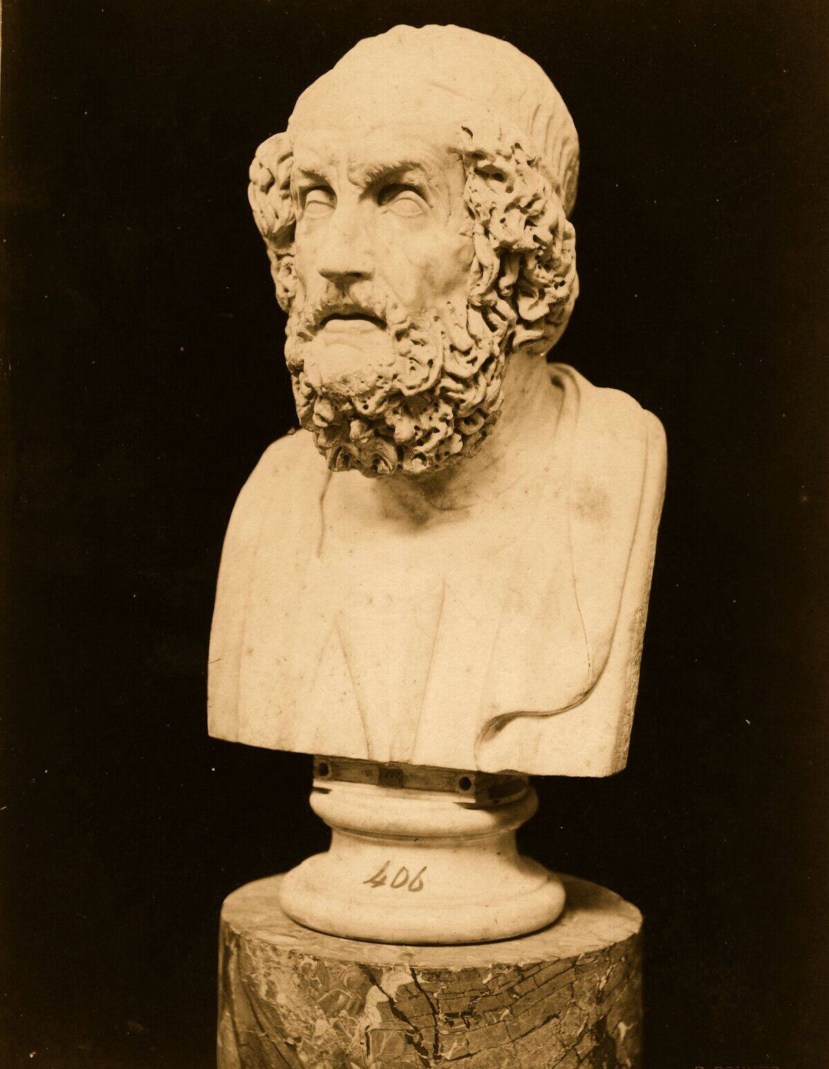 Bust Of Homer