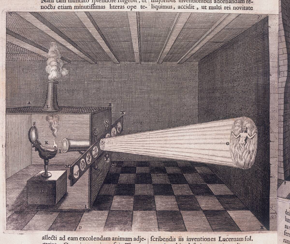 Camera obscura, 1646.