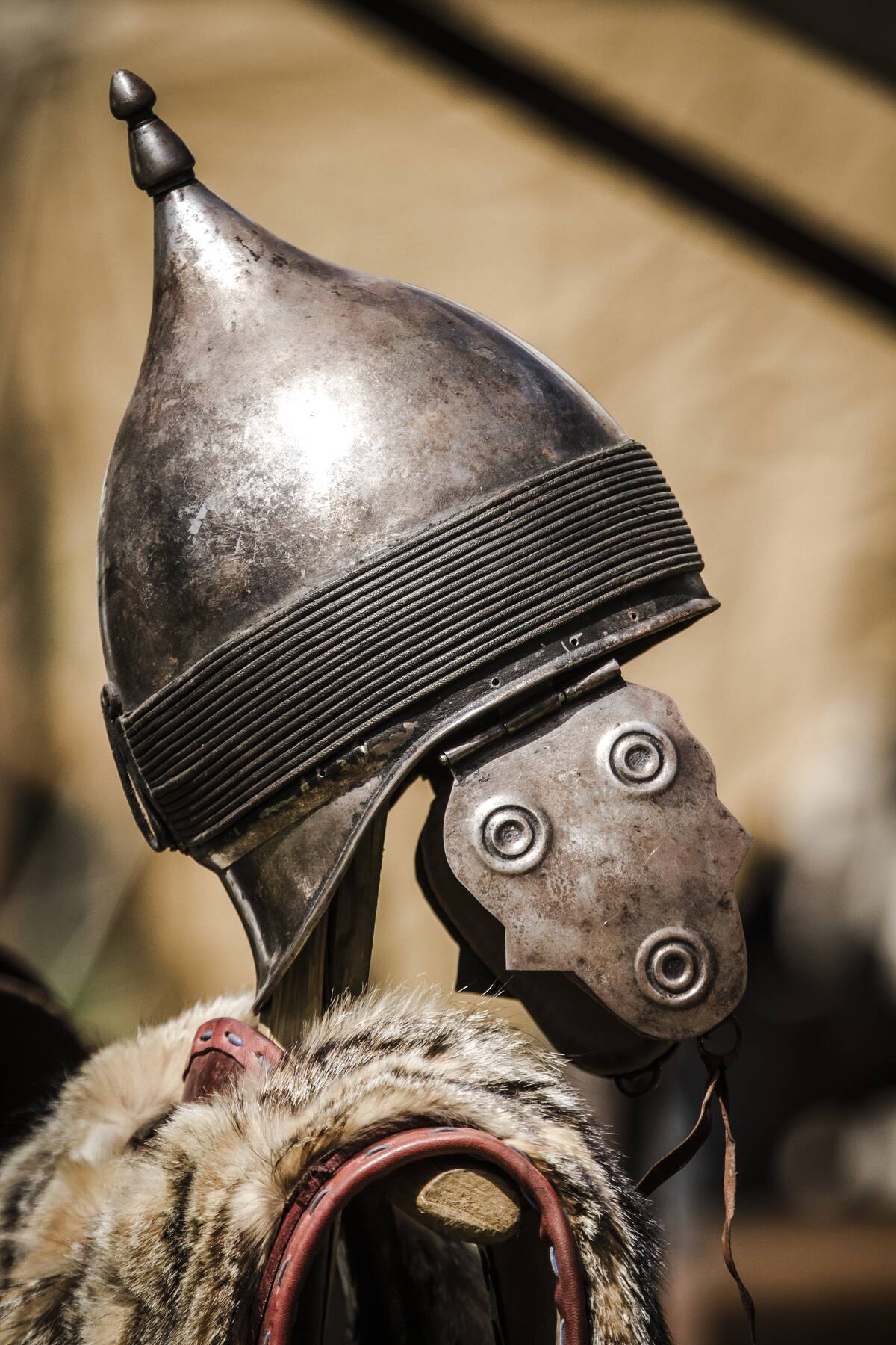 Celtic warrior's helmet...