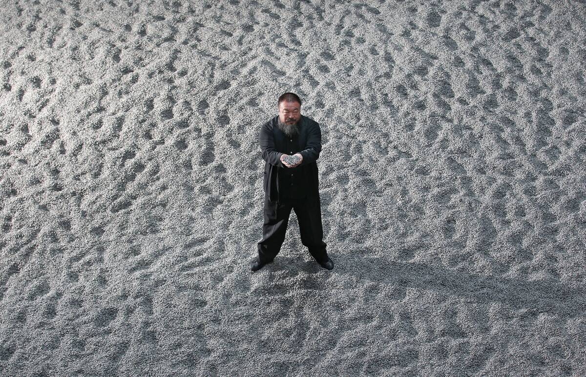 Chinese Artist Ai Weiwei Unveils This Year's Unilever Installation At The Tate Modern