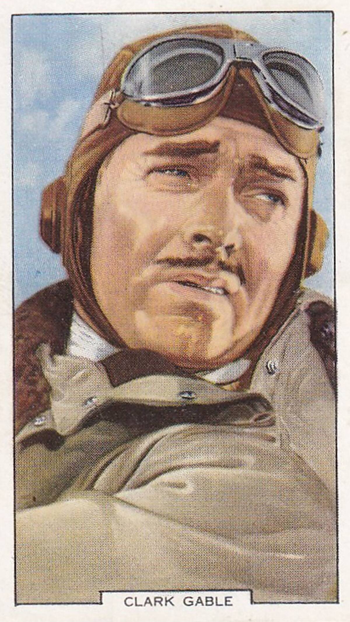 Clark Gable, My Favorite Part series, Collectible Tobacco Card, 1939