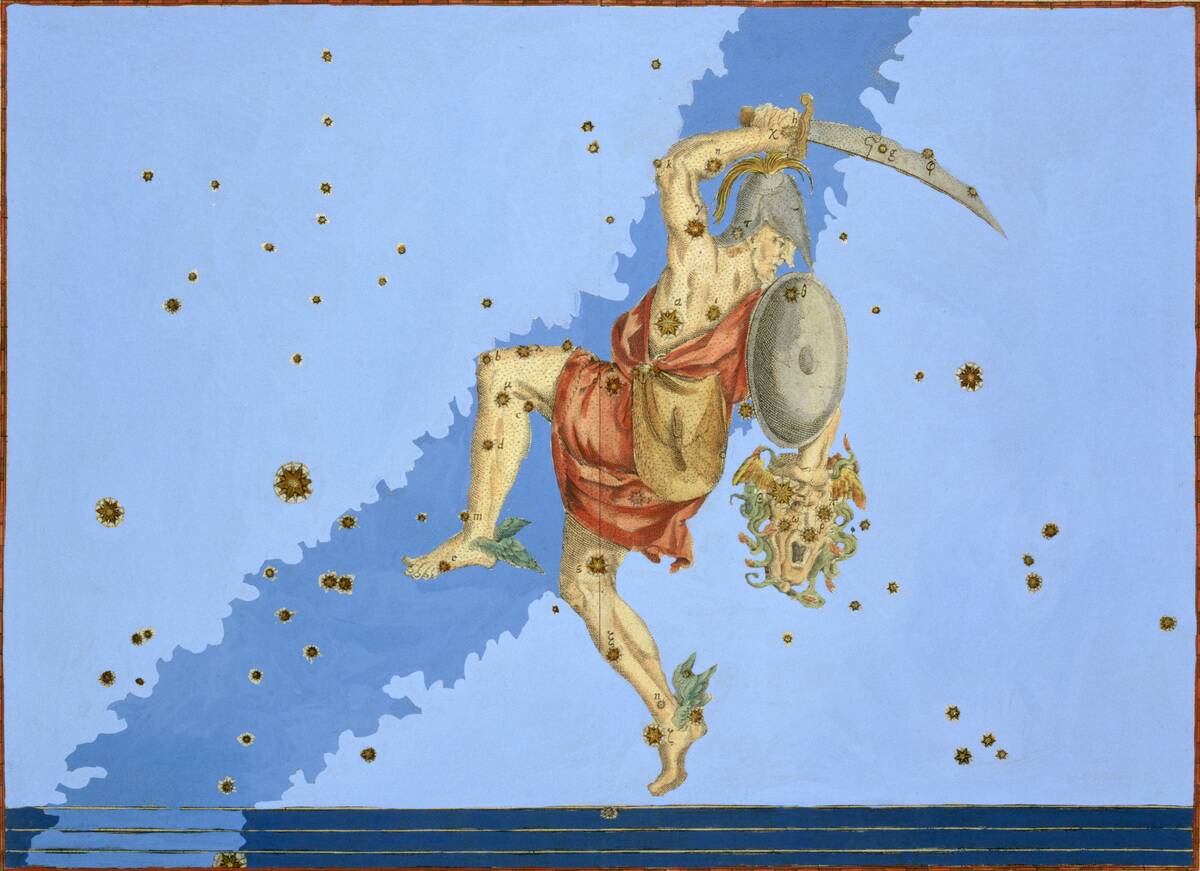 Constellation Of Perseus 1603