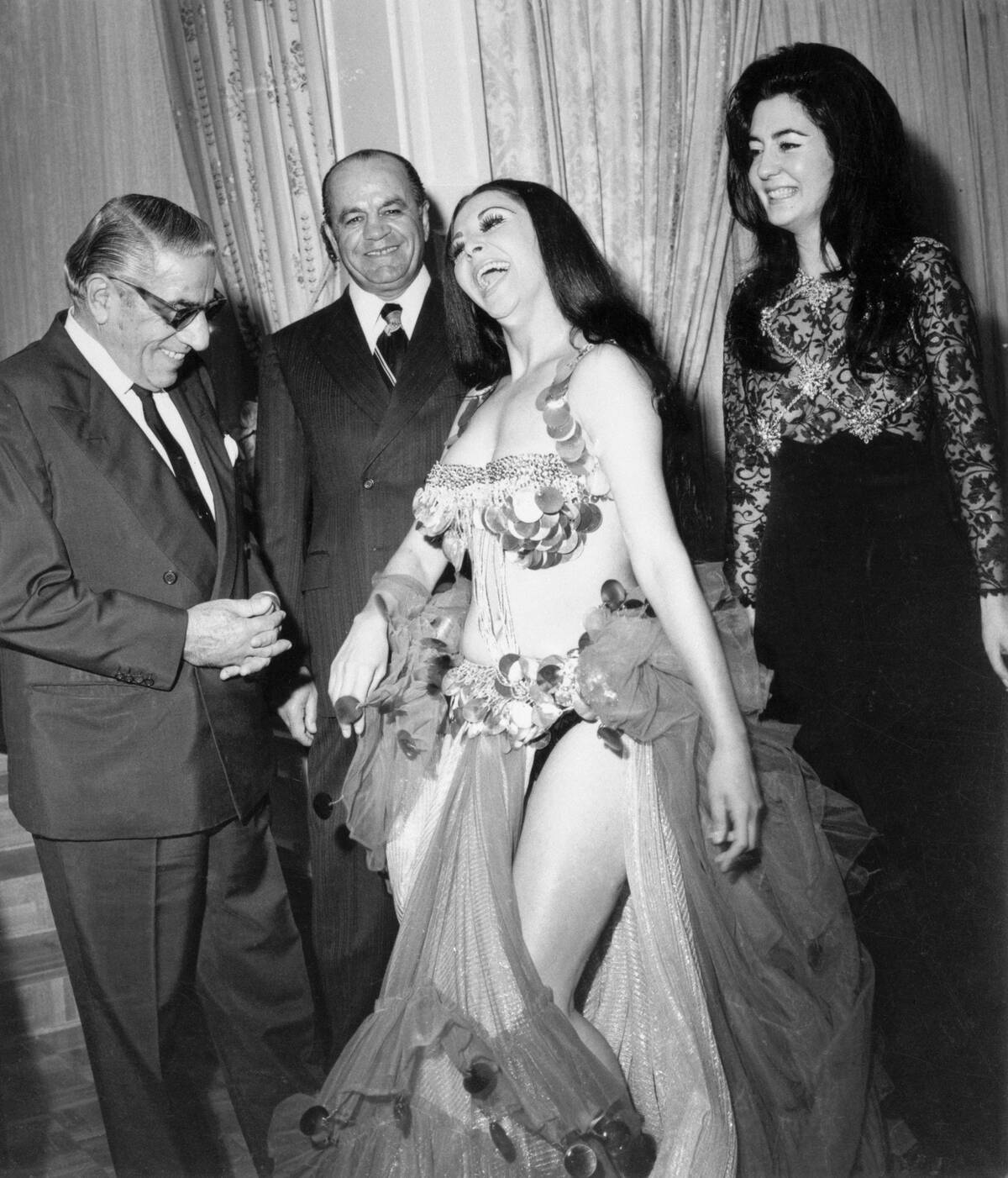 Dancer Entertaining Aristotle Onassis and Company