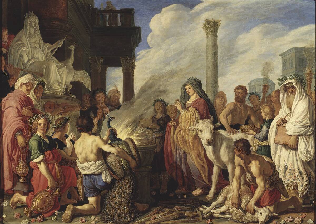Didos Sacrifice To Juno