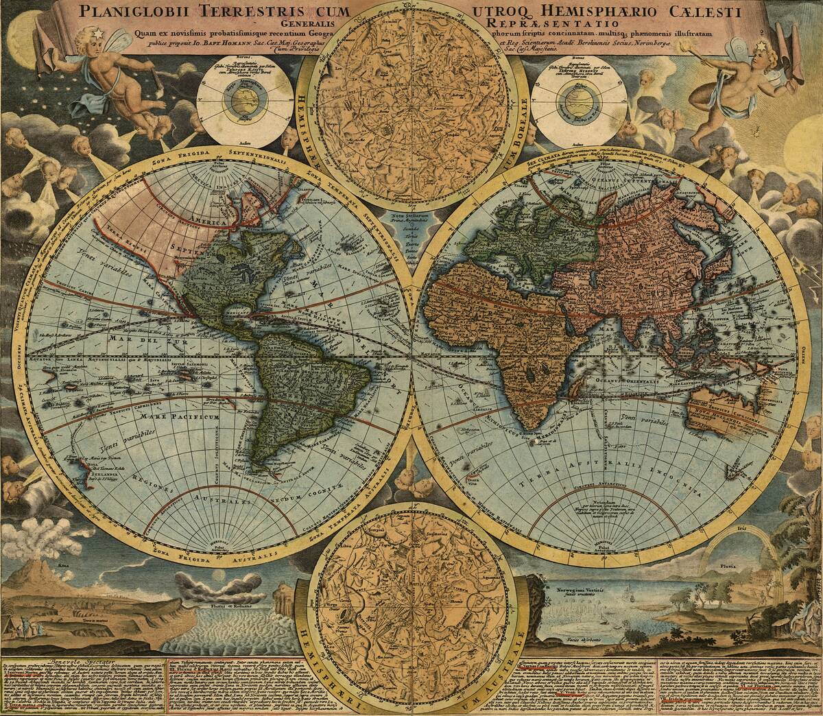 Early 18th Century World Map