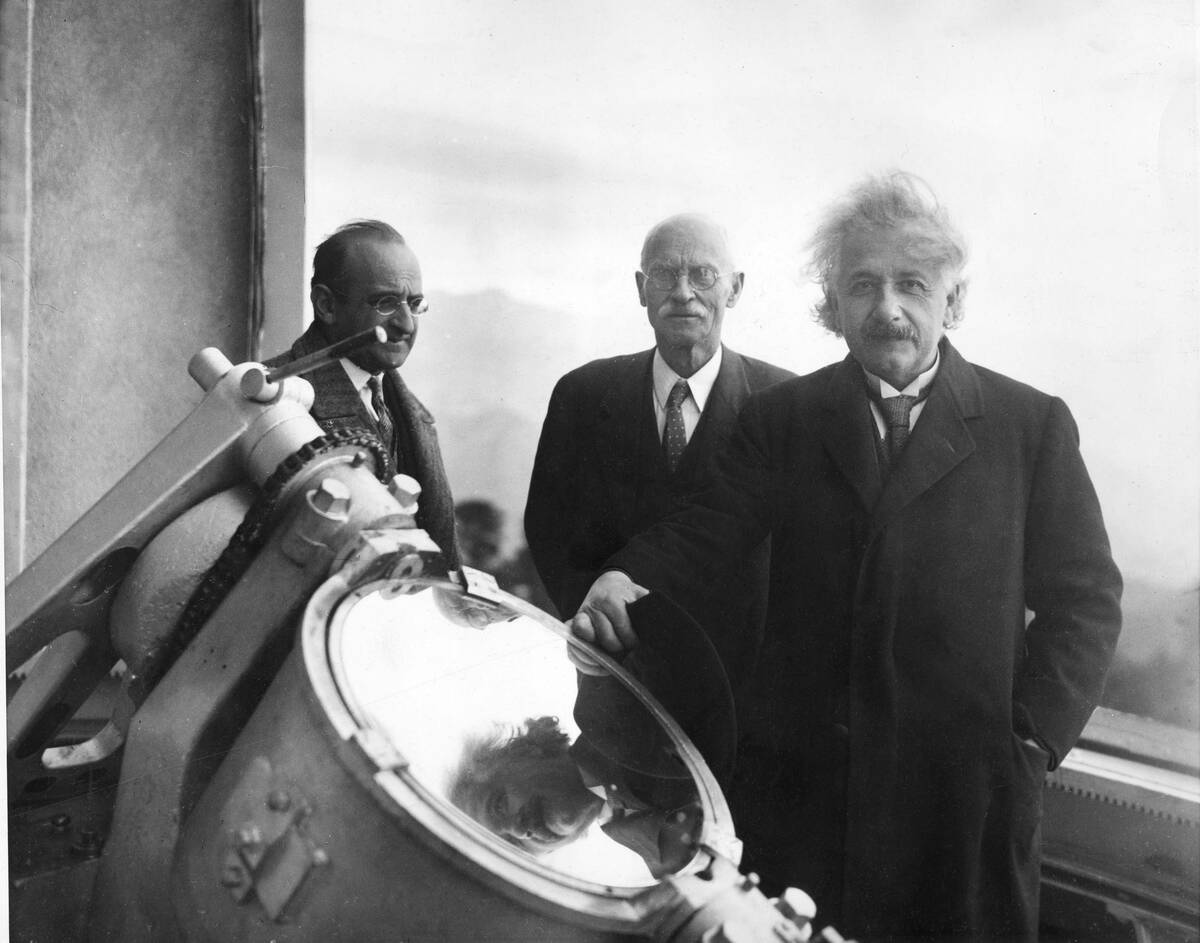Einstein At The Mount Wilson Observatory