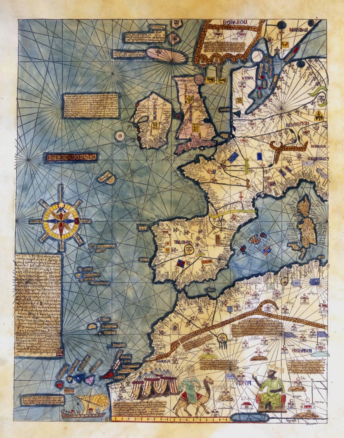 Facsimile Of The Catalan Atlas Of 1375