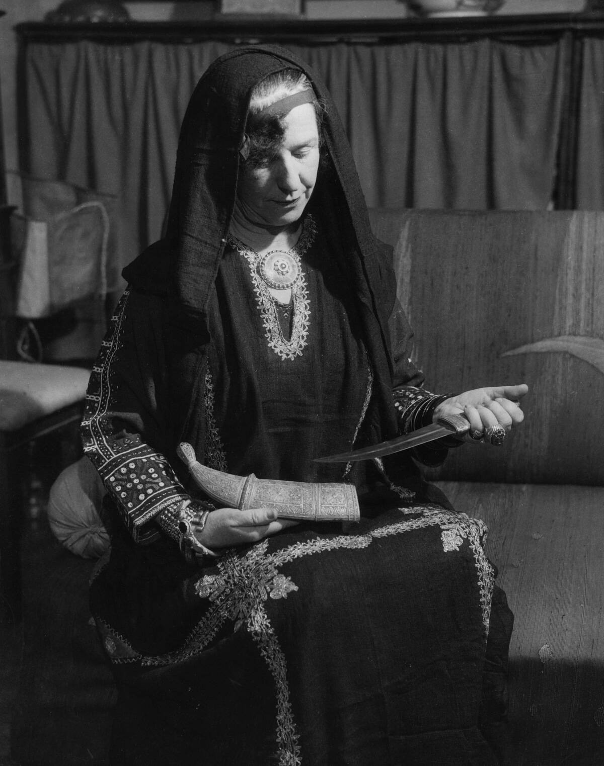 Freya Stark In Persian Dress