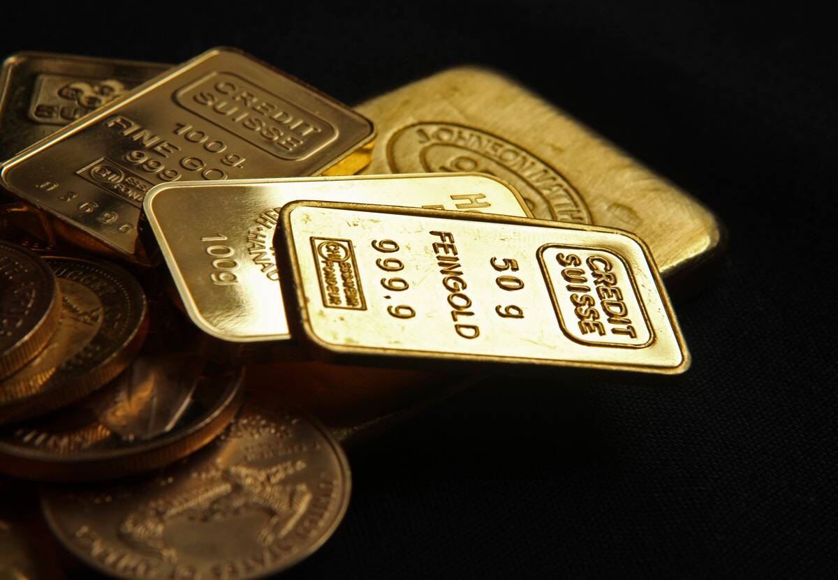 Gold Bullion at London Dealers
