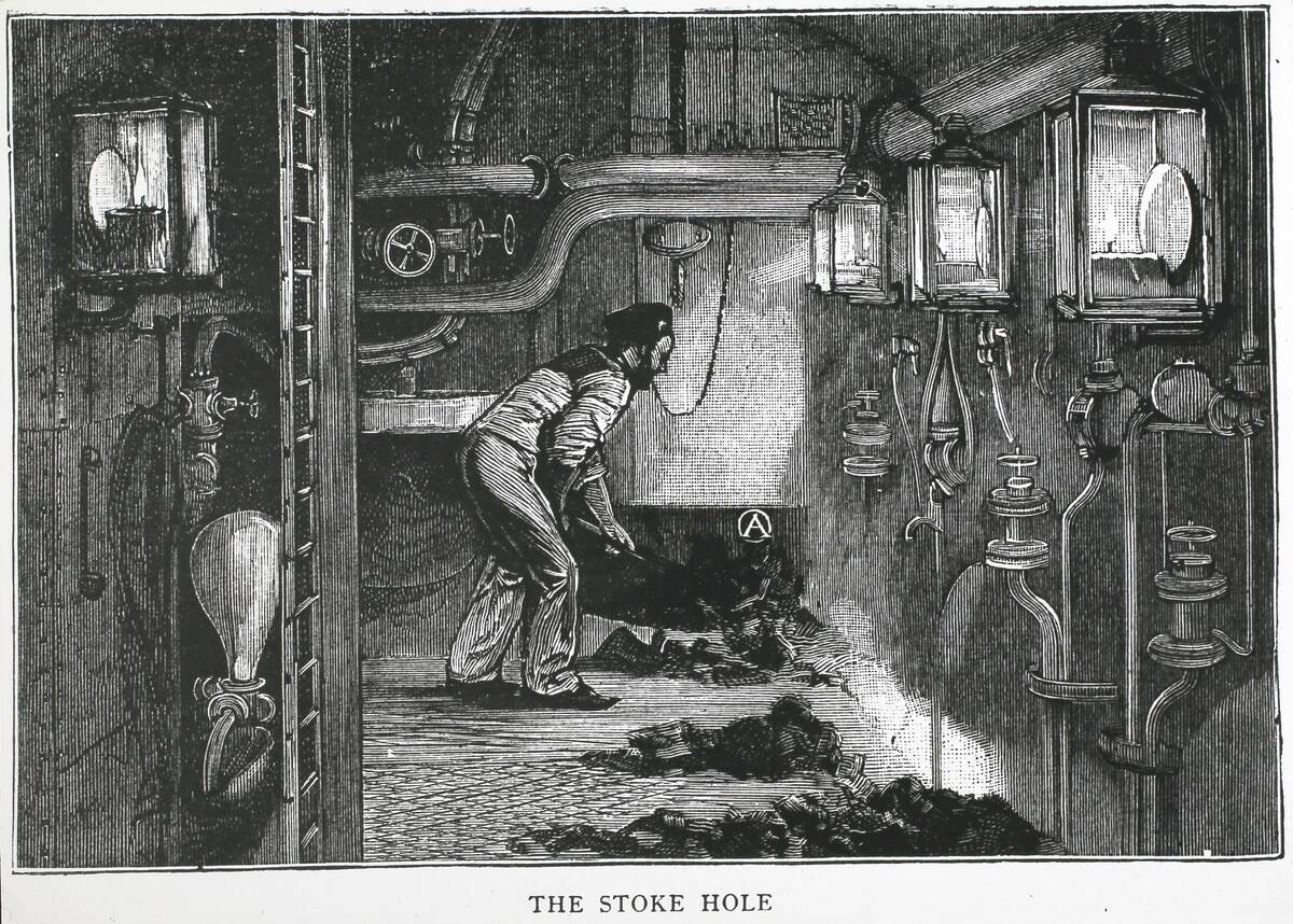 H.M.S. Rattlesnake Stoke Hole