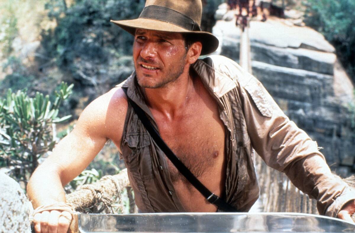 Harrison Ford In 'Indiana Jones And The Temple Of Doom'