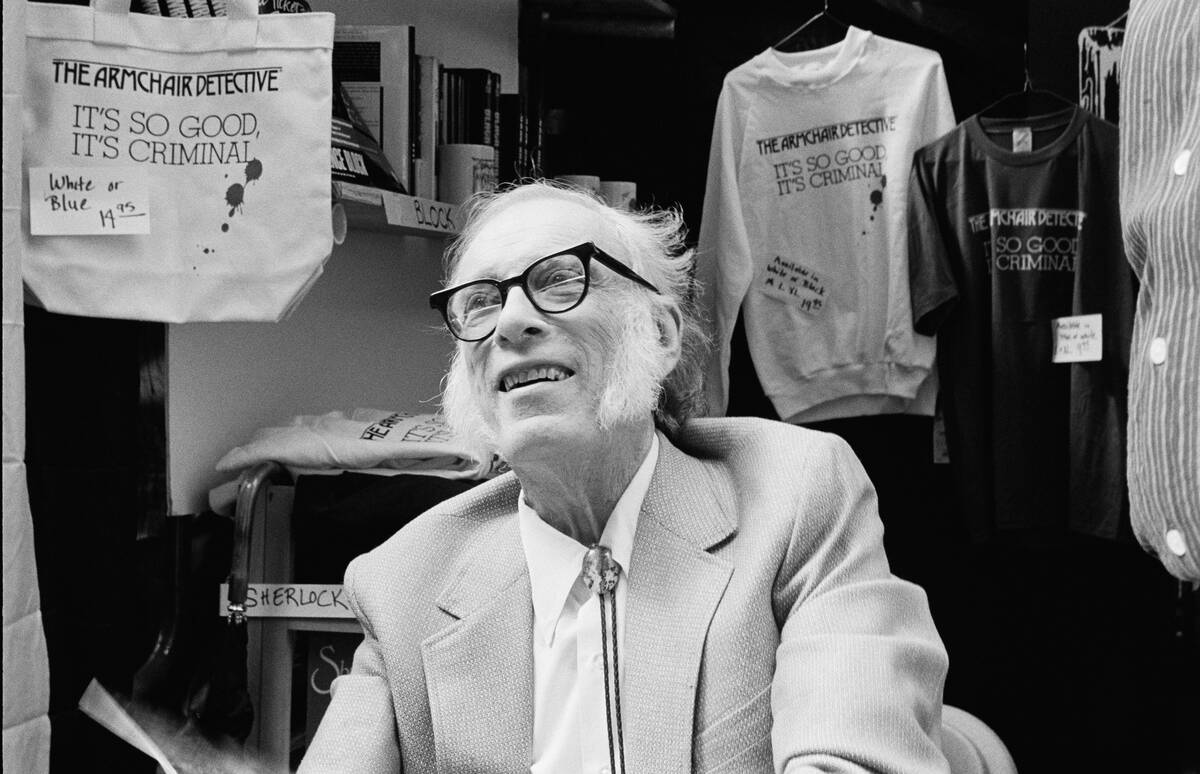 Isaac Asimov At The 'New York Is Book County' Fair