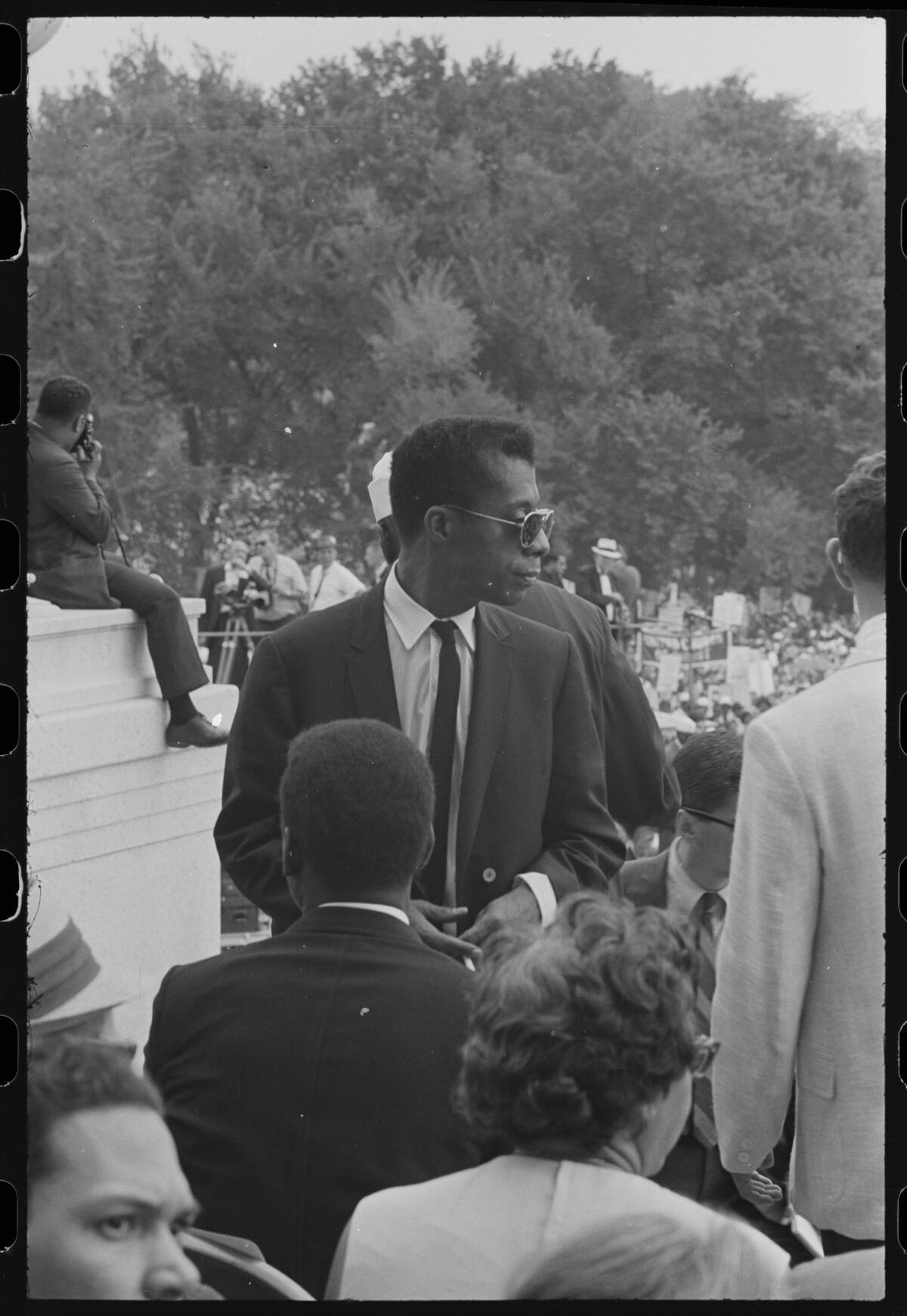 James Baldwin At The March On Washington