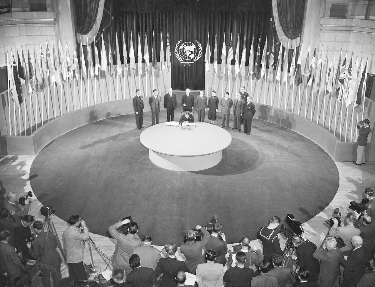 K. V. Wellington Koo Attending United Nations Meeting