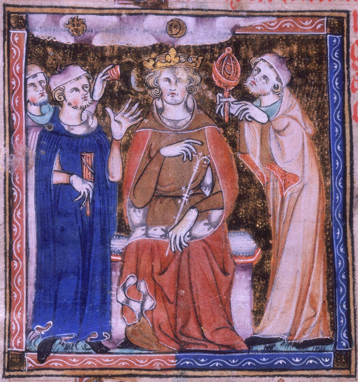 King (Alexander) With An Astrologer And A Physician