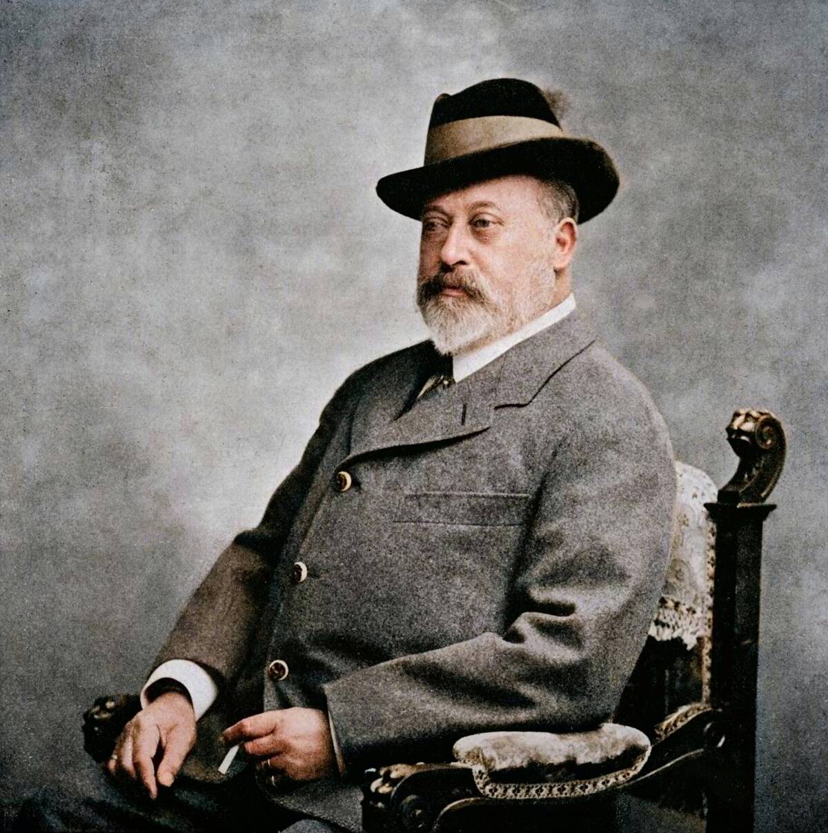 King Edward Vii In A Tyrolean Hat