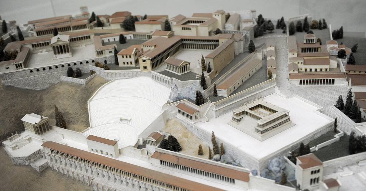 Model of Pergamum.