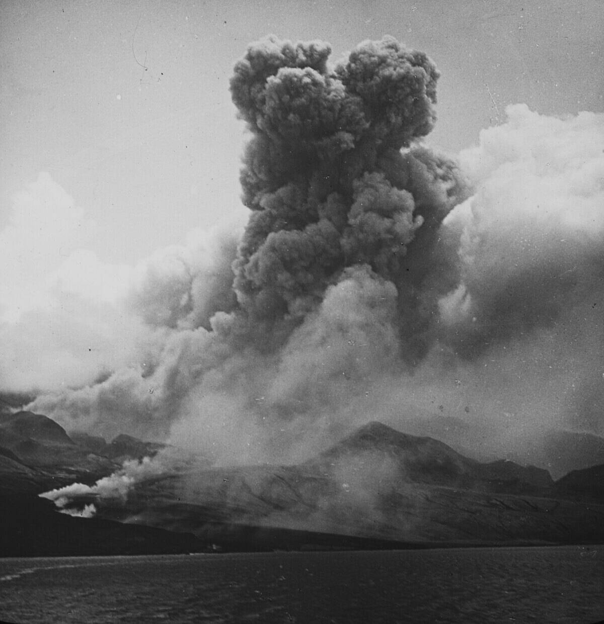 Mount Pelee Eruption