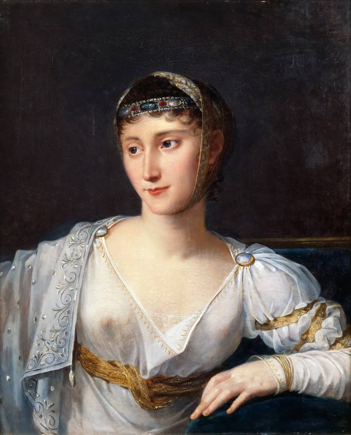 Pauline Bonaparte, Princess Borghese, Duchess of Guastalla (1780-1825). Artist: Lefévre, Robert (1756-1830)