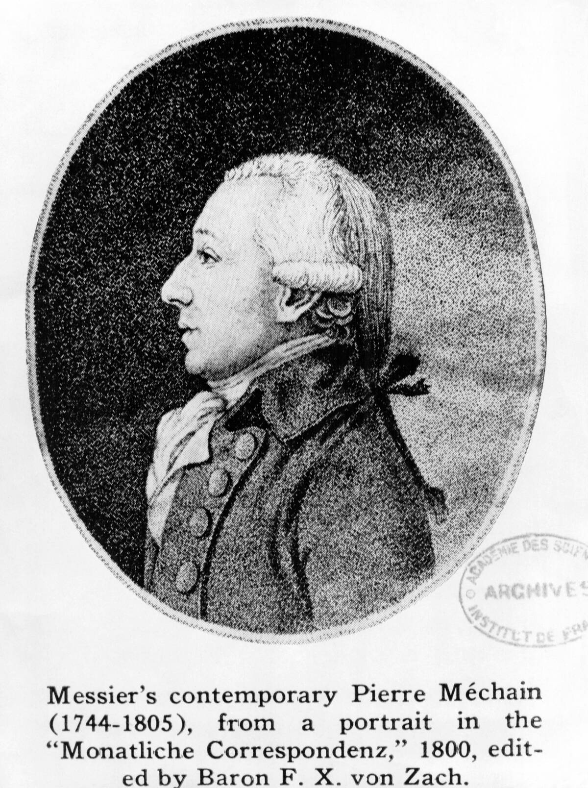 Portrait de Pierre Méchain