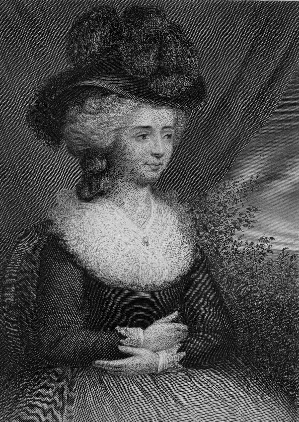 Portrait Of Fanny Burney