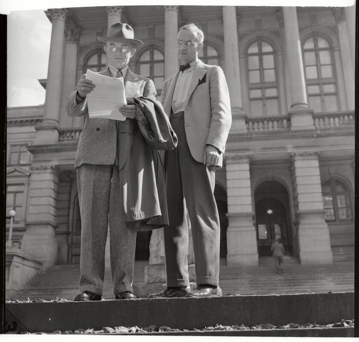 Robert E. Burns Holding Papers